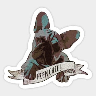 French bulldog, Frenchie lover gift Sticker